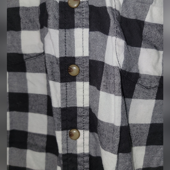 Jachs Girlfriend Bufflao Plaid Button Down Shirt - Picture 4 of 5